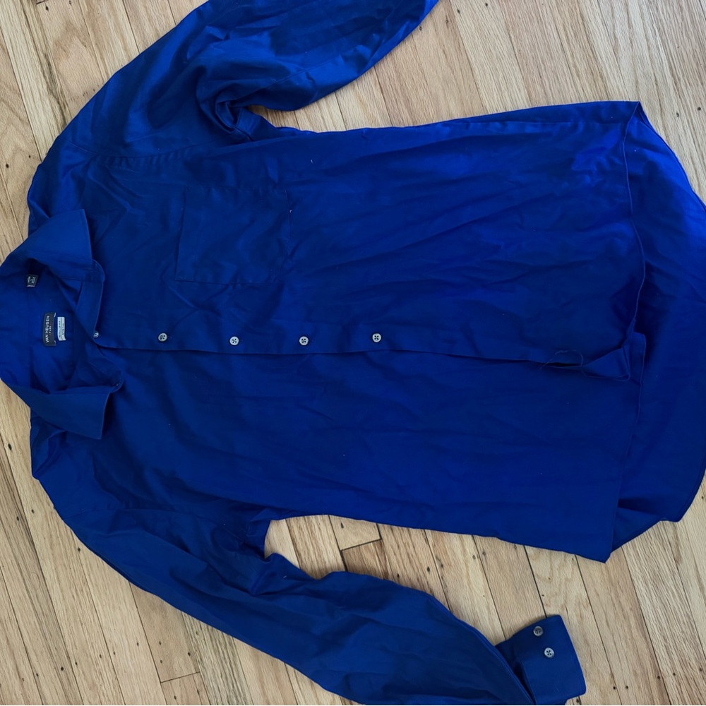 Van Heusen Flex Royal Blue Shirt